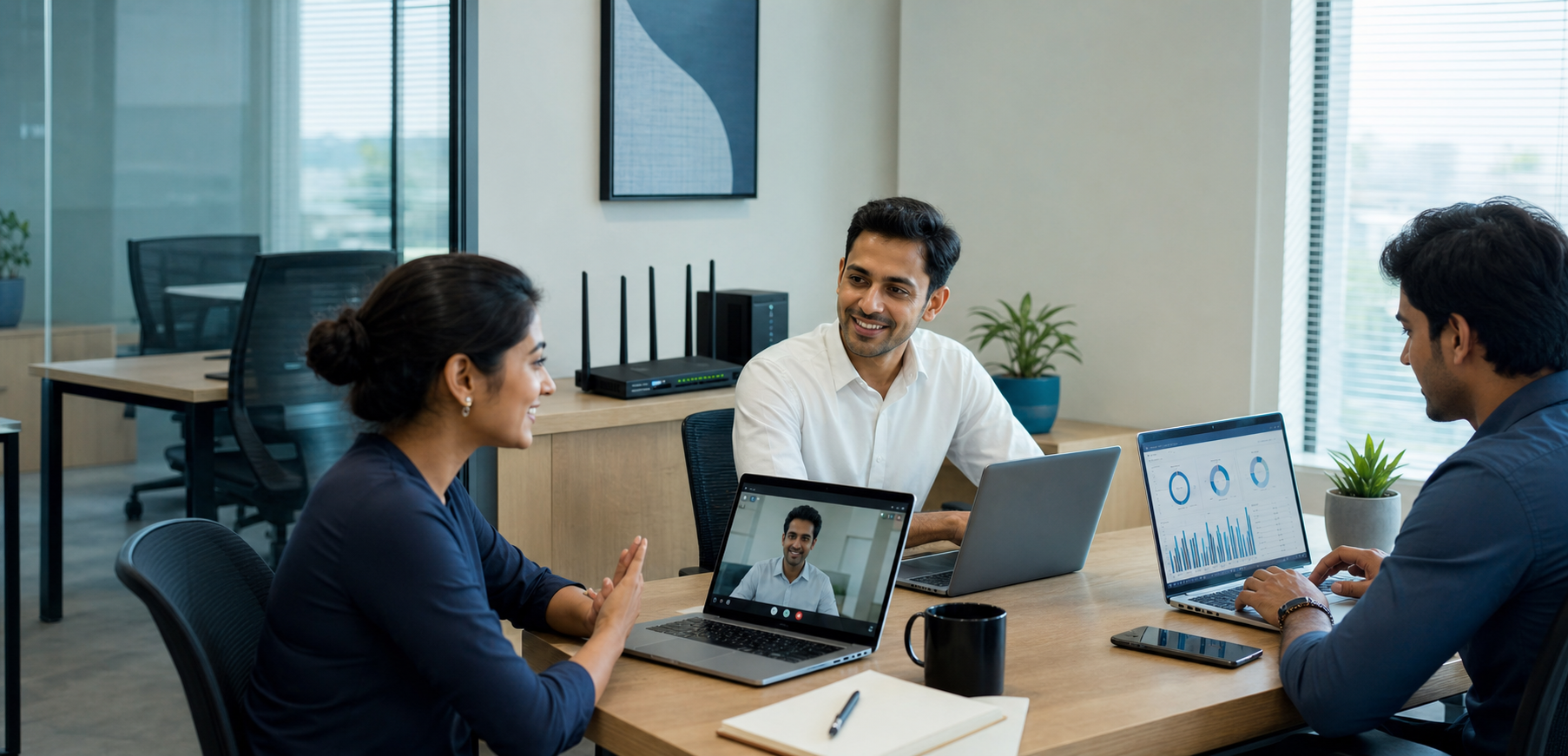 30 Mbps broadband lifestyle visual
